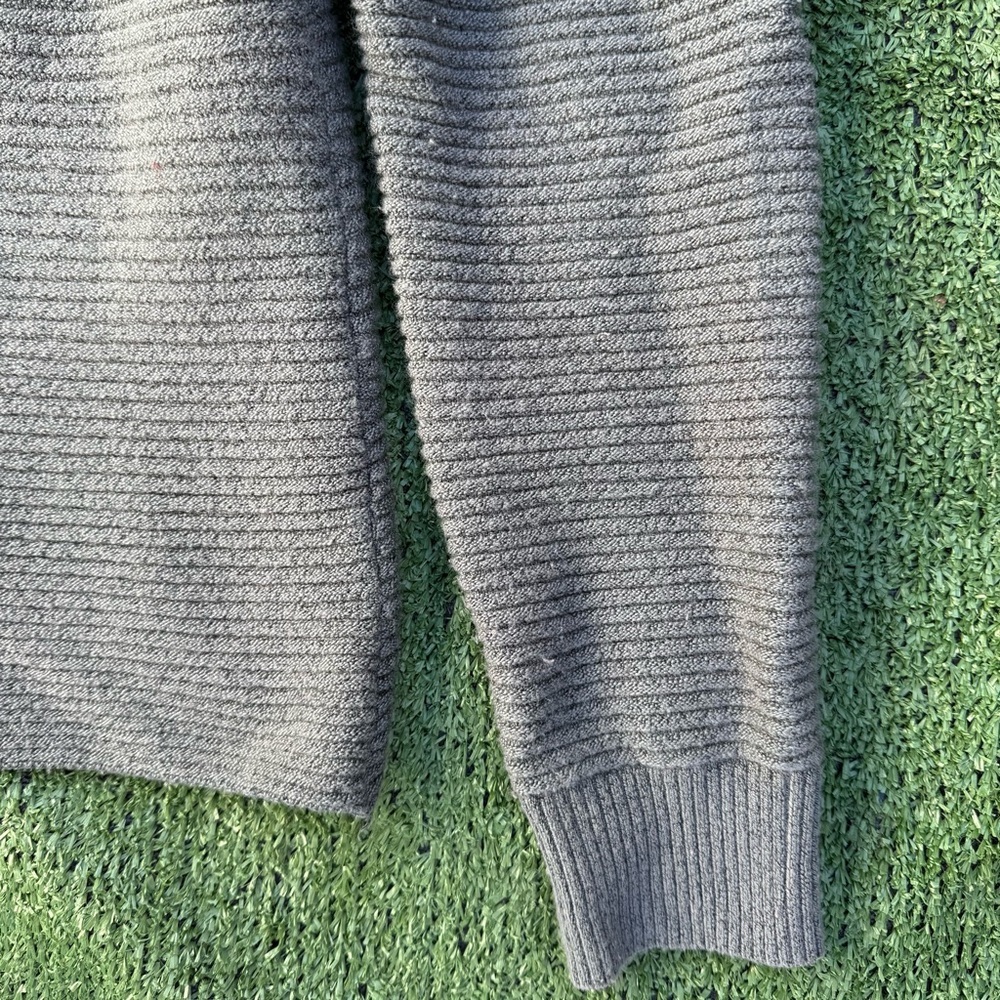 Kuhl Women's Solace Gray Ribbed Turtleneck Sweater, Size XS - Picture 5 of 6